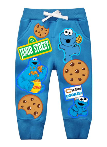 Cookie Monster boys outfit - Cookie Monster Jogger Set- Cookie Monster Birthday outfit