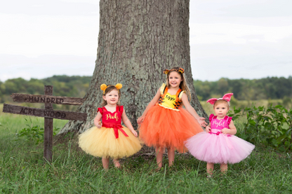 Winnie the pooh Costume-Winnie the pooh Tutu Dress- Winnie the pooh dress