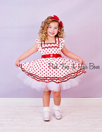 Load image into Gallery viewer, Shirley Temple dress- Shirley temple- Shirley temple Costume-Shirley temple tutu dress
