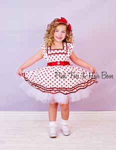 Shirley Temple dress- Shirley temple- Shirley temple Costume-Shirley temple tutu dress