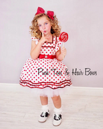 Load image into Gallery viewer, Shirley Temple dress- Shirley temple- Shirley temple Costume-Shirley temple tutu dress
