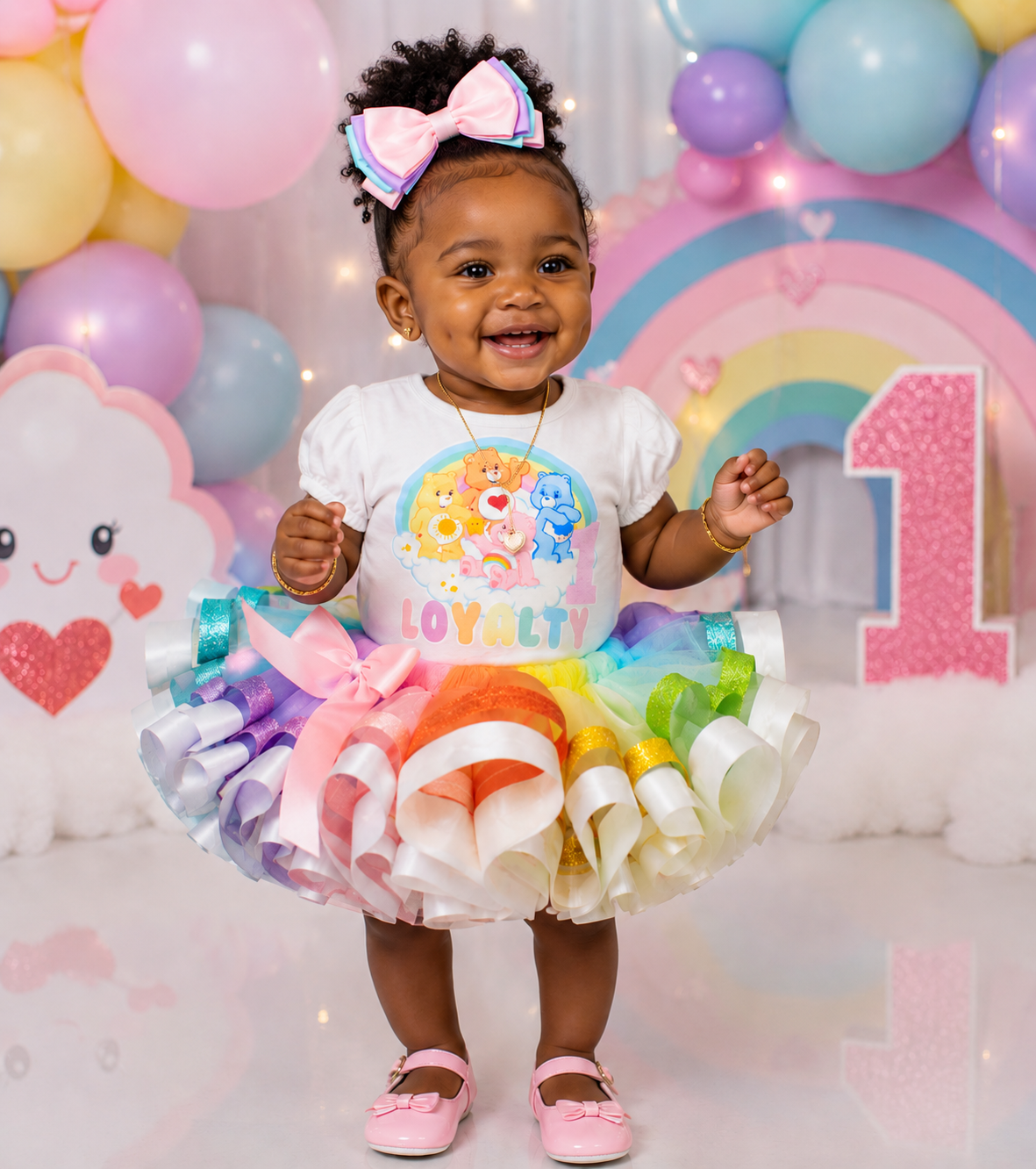 Care Bears tutu set-Care Bears outfit-Care Bears dress