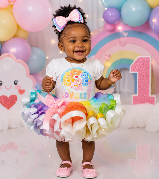Care Bears tutu set-Care Bears outfit-Care Bears dress