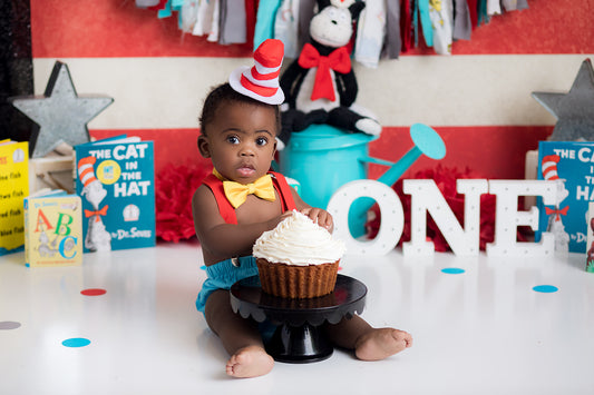 Boy cake smash cat hat-coming soon