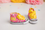 Load image into Gallery viewer, Lemonade tutu Set- lemonade tutu-lemonade birthday outfit-lemonade dress
