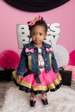 Load image into Gallery viewer, Boss Baby tutu set-Boss Baby outfit-Boss Baby dress
