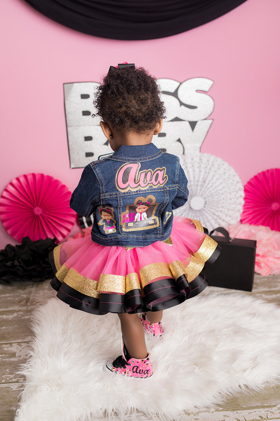 Boss Baby tutu set-Boss Baby outfit-Boss Baby dress – Pink Toes & Hair Bows
