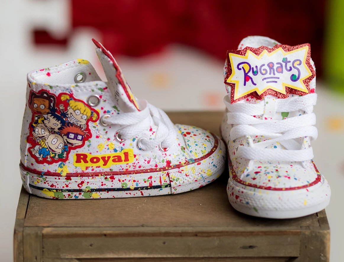 Rugrats shoes- Rugrats Converse-Boys rugrats Shoes