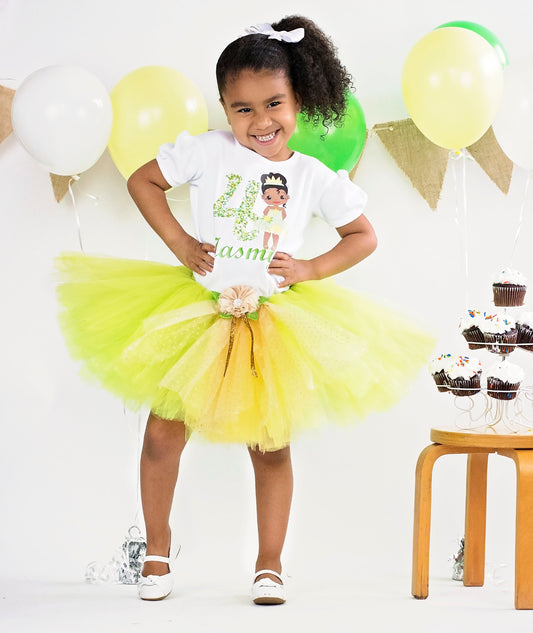Princess Tiana Tutu Set