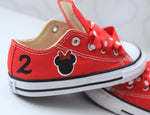Load image into Gallery viewer, Mouse shoes- Mouse Converse-Minnie converse
