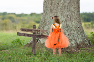 Tigger Costume- Tigger Tutu Dress- Tigger dress