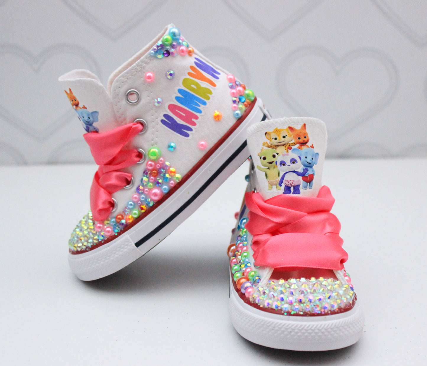 Word Party shoes- Word Party bling Converse-Word Party Shoes-