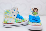 Load image into Gallery viewer, Luca shoes- Luca bling Converse-Girls Luca Shoes-Luca Converse
