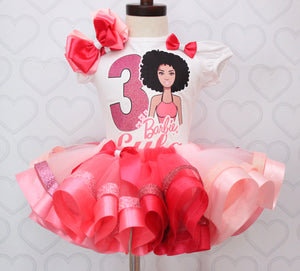 Barbie tutu set-Barbie outfit-Barbie dress