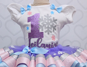 Winter Wonderland tutu set-Winter Wonderland outfit-Winter Wonderland dress