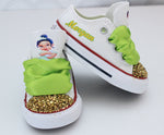 Load image into Gallery viewer, Princess tiana shoes- Princess tiana  Converse-Girls Princess tiana Shoes
