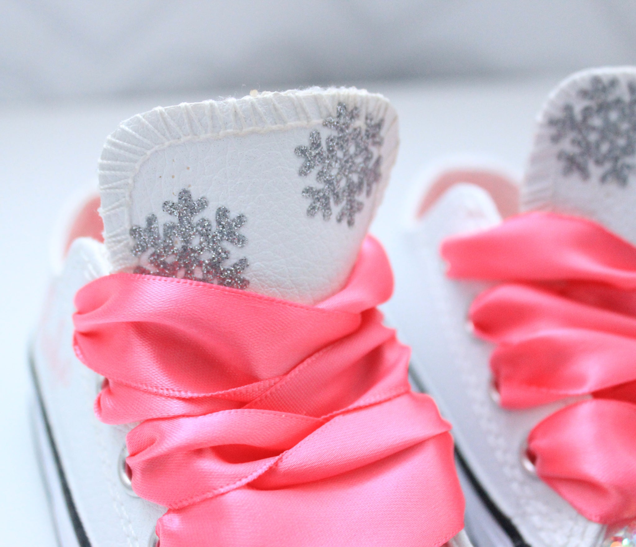Winter Wonderland shoes- Winter Wonderland Converse-Girls Winter Wonderland Shoes-Snowflake shoes
