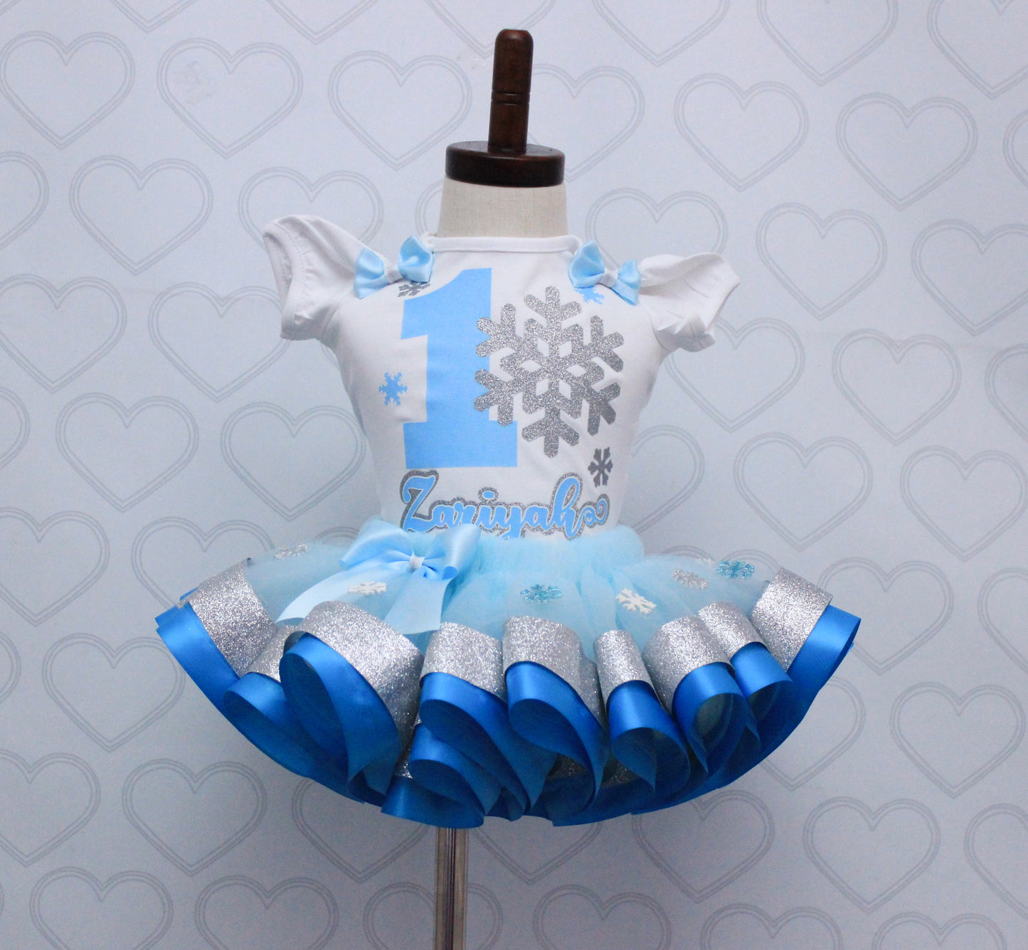 Winter Wonderland tutu set-Winter Wonderland outfit-Winter Wonderland dress