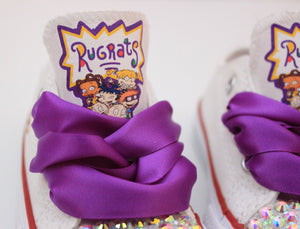 Rugrats shoes-Rugrats Converse-Girls Rugrats Shoes