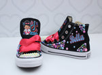 Load image into Gallery viewer, Tik tok shoes- Tik tok bling Converse-Girls Tik tok Shoes-Tik tok Converse
