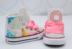 Load image into Gallery viewer, Donut shoes- Donut bling Converse-Donut Shoes
