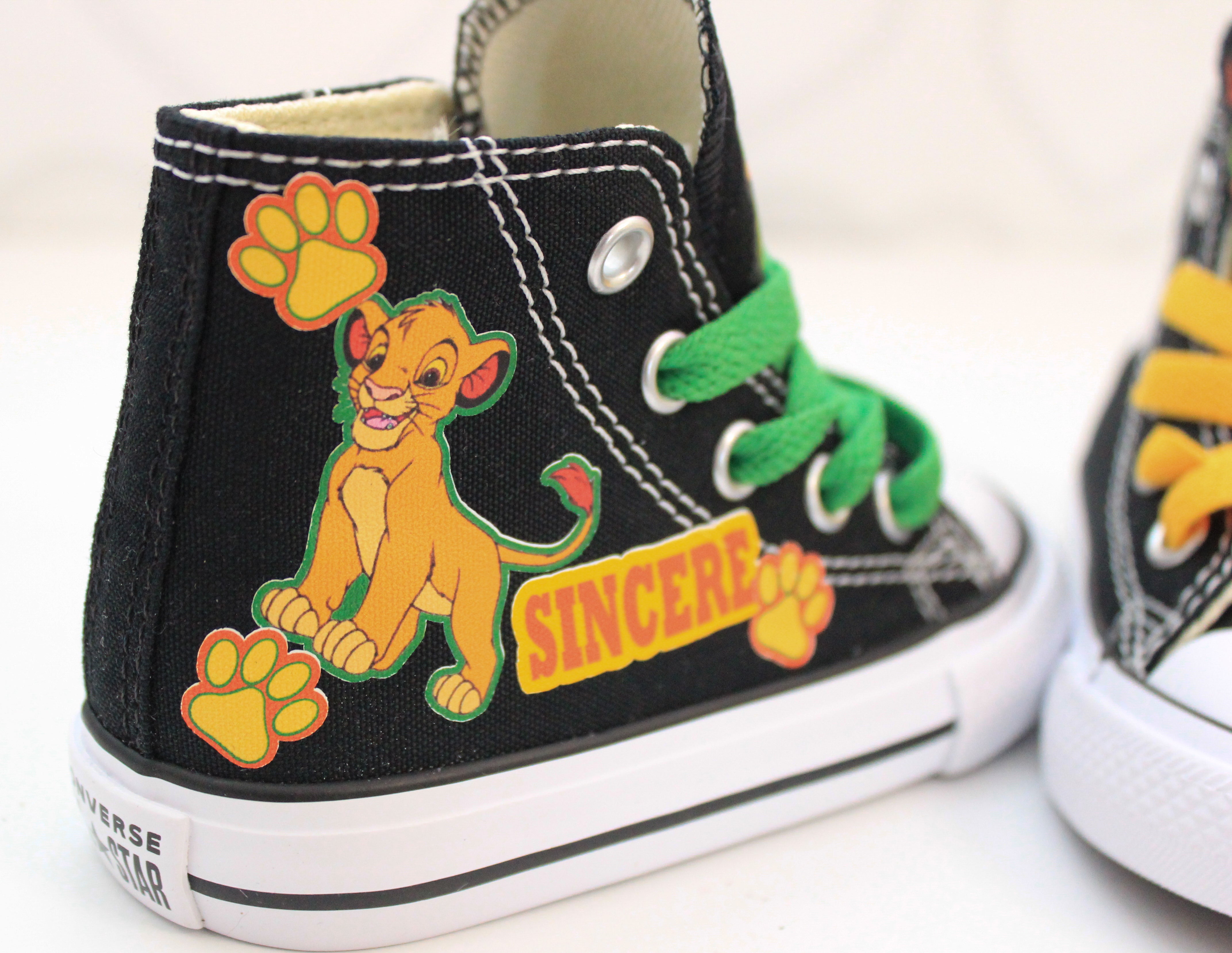 Lion king hot sale custom shoes