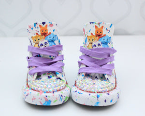 Word Party shoes- Word Party Converse-Boys Word Party Shoes