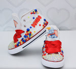 Load image into Gallery viewer, Dumbo shoes- Dumbo bling Converse-Girls Dumbo Shoes-Dumbo Converse
