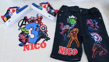 Avengers shoes- Avengers air force 1's -Boys af1's Shoes-Custom air force 1's- Toddler air force 1's