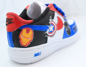 Avengers shoes- Avengers air force 1's -Boys af1's Shoes-Custom air force 1's- Toddler air force 1's