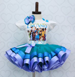 Encanto tutu set- encanto outfit- encanto dress-encanto birthday