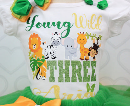 Young Wild & Three tutu set-Young Wild & Three outfit-Young Wild & Three dress-Young Wild & Three Birthday outfit