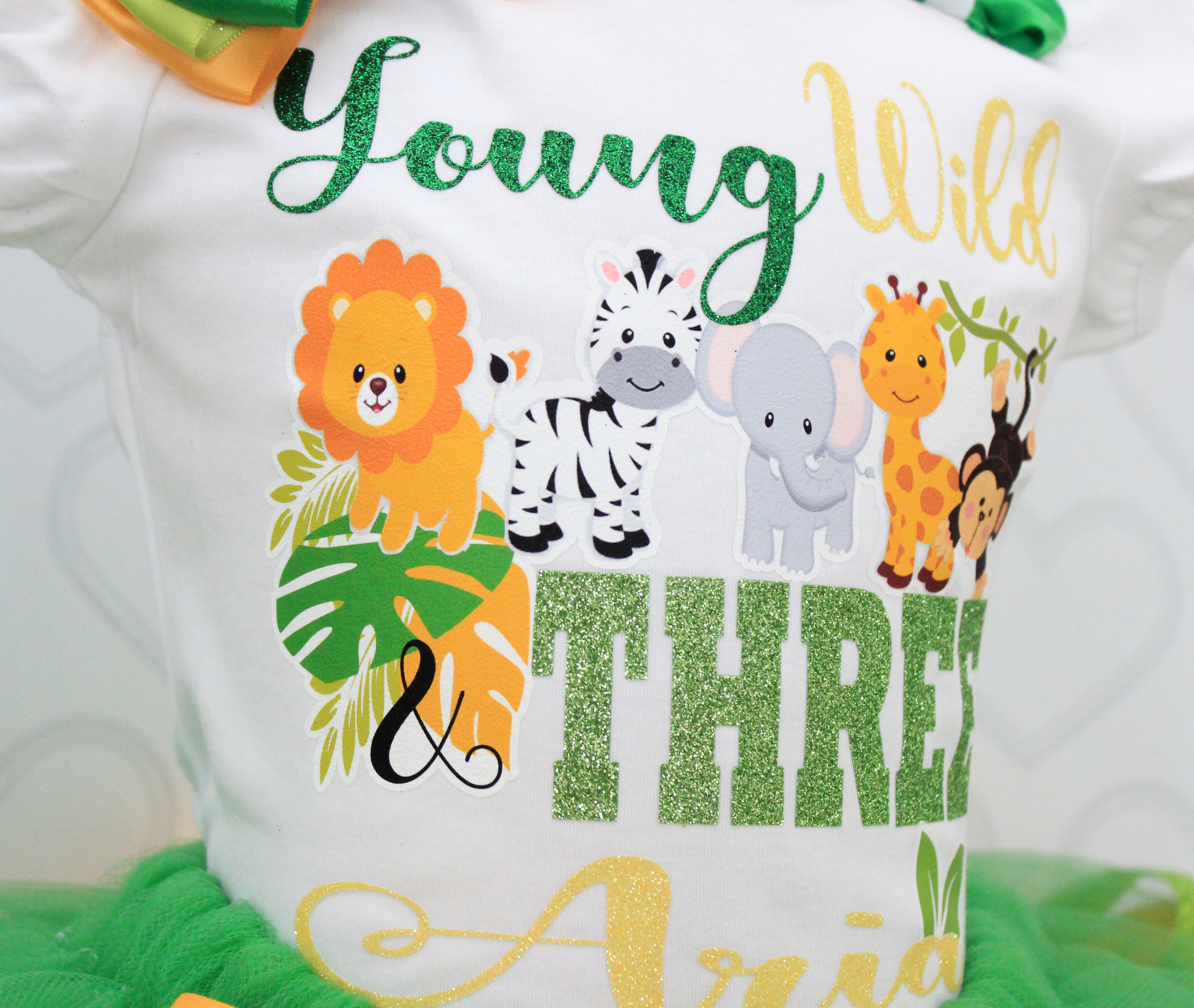 Young Wild & Three tutu set-Young Wild & Three outfit-Young Wild & Three dress-Young Wild & Three Birthday outfit