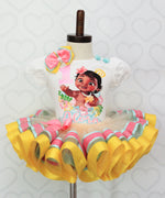 Load image into Gallery viewer, Moana tutu set-Moana outfit-Moana dress
