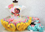 Load image into Gallery viewer, Moana tutu set-Moana outfit-Moana dress
