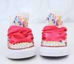 Load image into Gallery viewer, My little pony shoes- My little pony bling Converse-Girls My little pony Shoes- My little pony Converse-MLP
