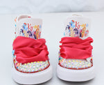 Load image into Gallery viewer, My little pony shoes- My little pony bling Converse-Girls My little pony Shoes- My little pony Converse-MLP
