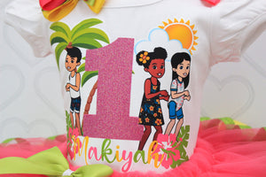 Gracie's corner tutu set- Gracie's corner outfit- Gracie's corner dress-Gracie's corner Birthday-Gracie corner luau
