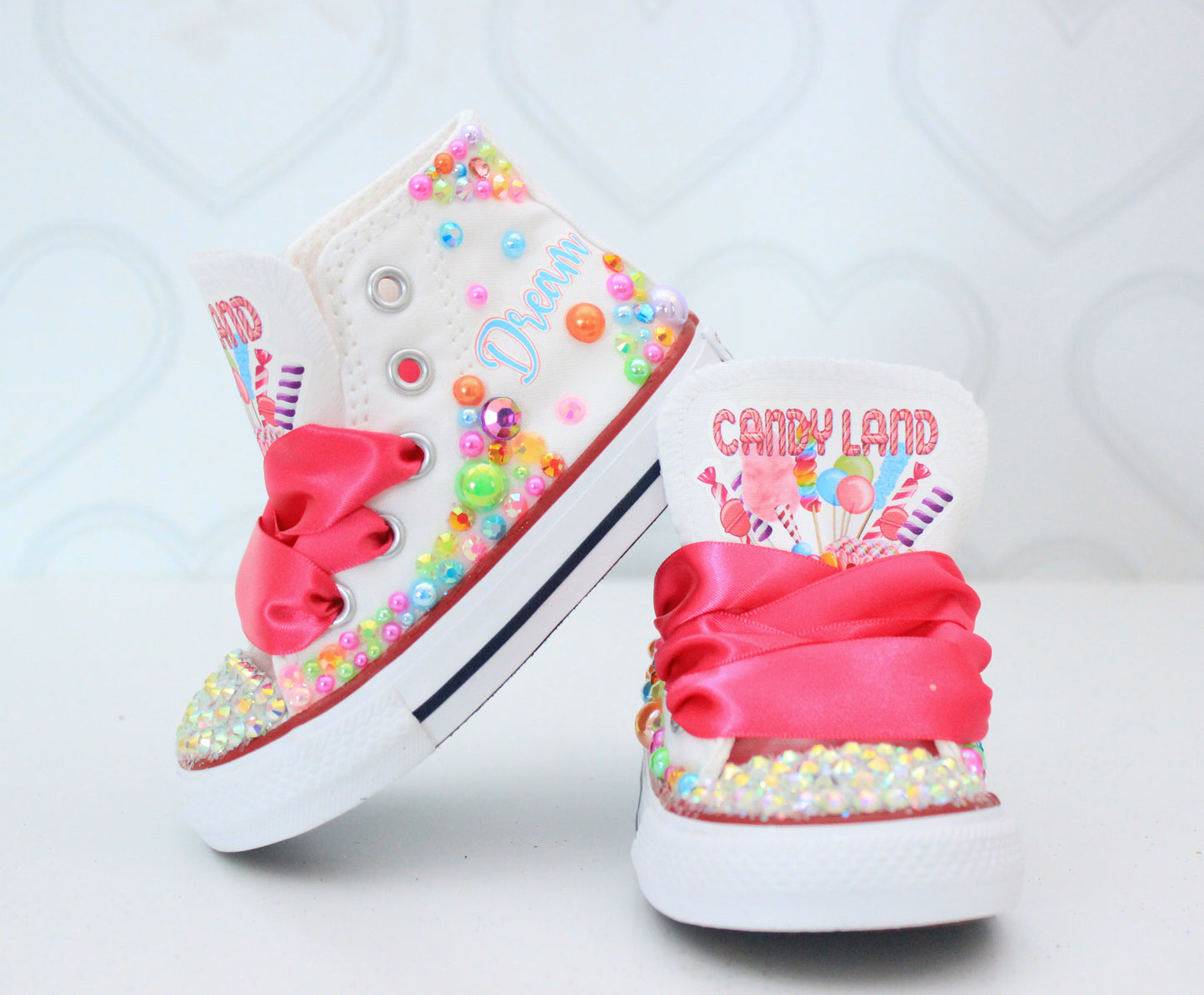 Candy Land shoes- Candy Land  bling Converse-Girls Candy Land  Shoes-Candy Land  Converse