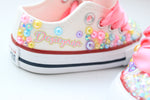 Load image into Gallery viewer, Gracie&#39;s corner shoes- Gracie&#39;s corner bling Converse-Girls Gracie&#39;s corner Shoes-Gracie&#39;s corner Converse
