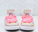 Load image into Gallery viewer, Sweet one shoes- Sweet one bling Converse-Girls Sweet one Shoes-ice cream shoes-Two sweet shoes
