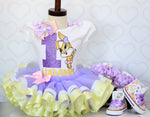 Load image into Gallery viewer, Lola bunny tutu set-Lola bunny outfit-Lola bunny dress-Baby looney tunes outfit

