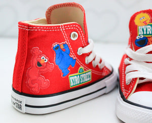 Sesame street shoes-Sesame street Converse-Boys Sesame street Shoes