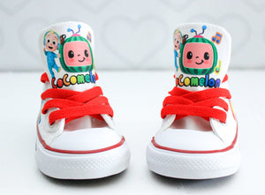 Cocomelon shoes- Cocomelon Converse-Boys Cocomelon Shoes