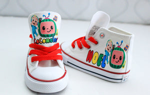 Cocomelon shoes- Cocomelon Converse-Boys Cocomelon Shoes