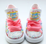Load image into Gallery viewer, Carousel shoes- Carousel bling Converse-Girls Carousel Shoes-Carousel Converse
