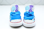 Load image into Gallery viewer, Mermaid shoes- Mermaid bling Converse-Girls Mermaid Shoes- Mermaid Converse
