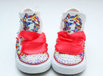 Load image into Gallery viewer, Unicorn shoes- Unicorn bling Converse-Girls Unicorn Shoes-Unicorn Converse
