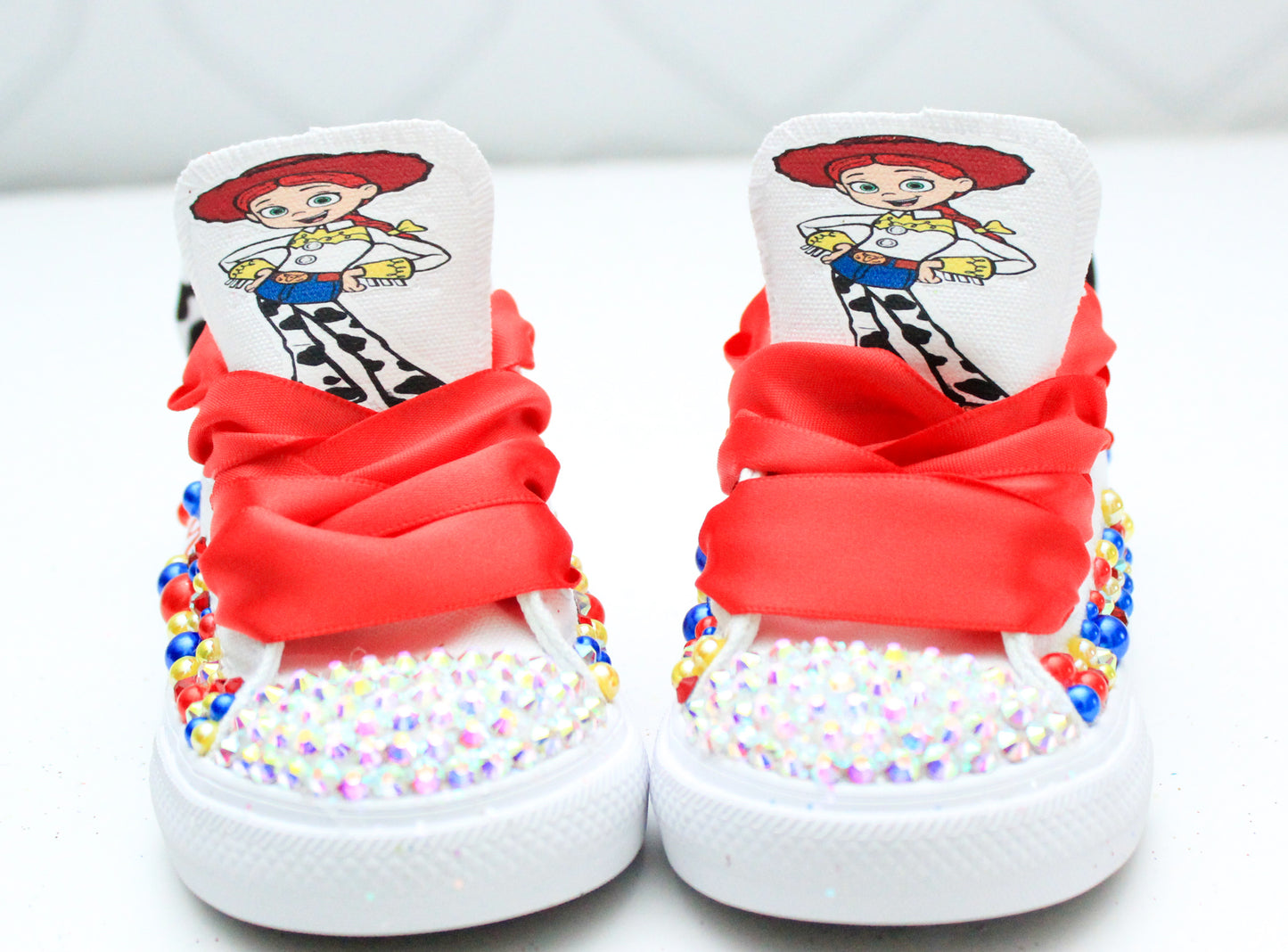 Jessie shoes- Jessie bling Converse-Girls Jessie Shoes- toy story converse
