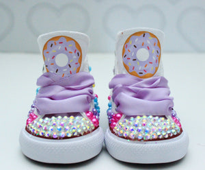 Donut shoes- Donut Converse-Girls Donut Shoes